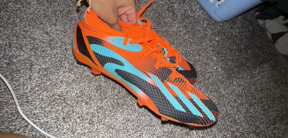 Adidas X Speedportal Messi Soccer Cleats Orange Black